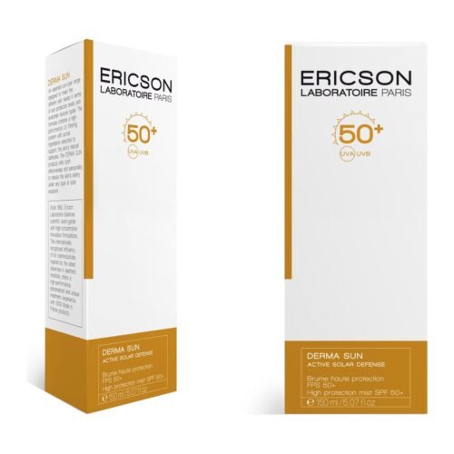 Ericson Laboratoire Derma Sun SPF 50+ High Protection Mist itin aukštos apsaugos dulksna nuo saulės, 150 ml