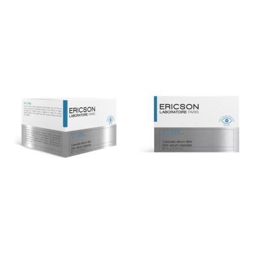 Ericson Laboratoire Eye Zone Elixir Serum Capsules atgaivinančio serumo kapsulės akių sričiai, 60 kaps.