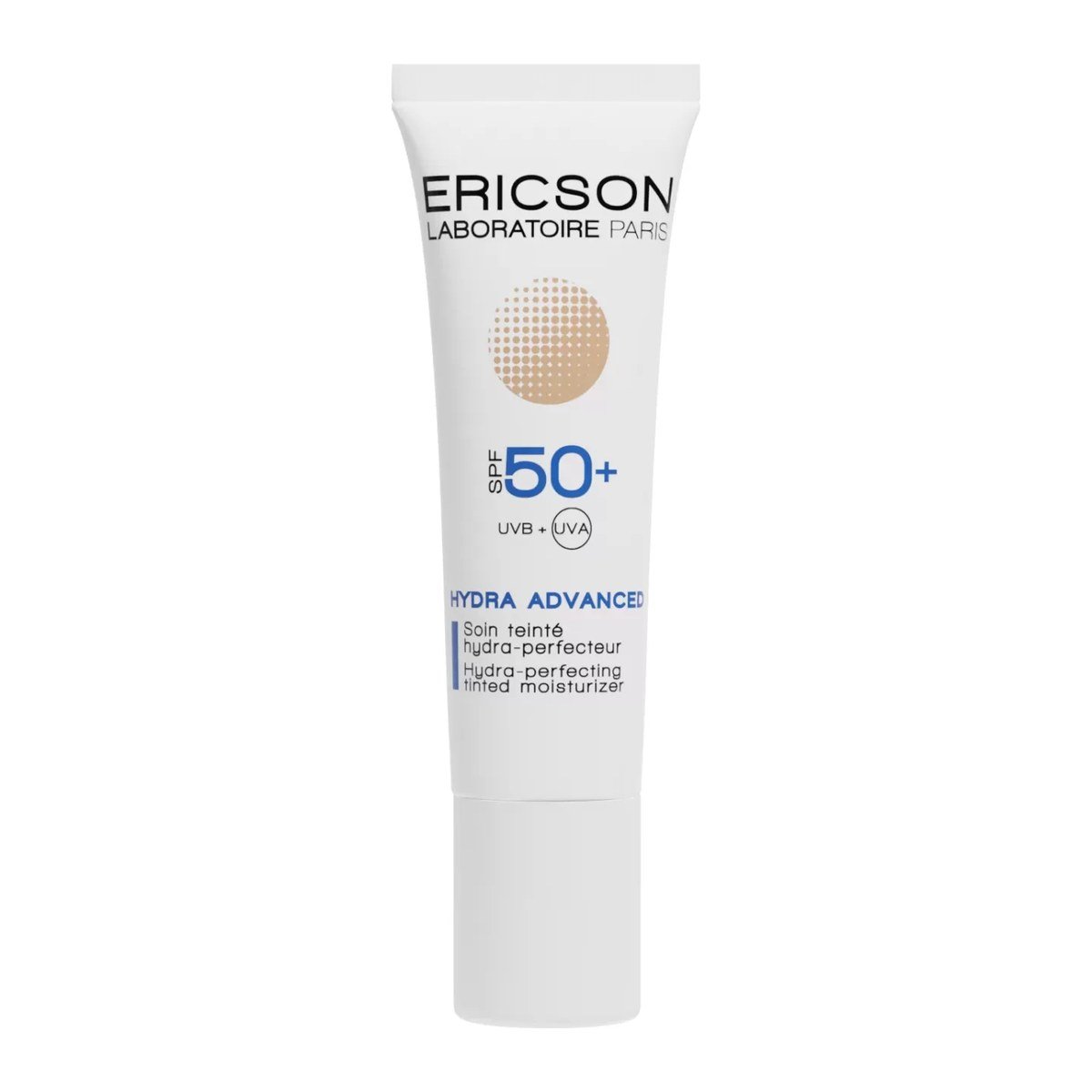 Ericson Laboratoire Hydra Advanced Hydra-Perfecting Tinted Moisturizer kremas su atspalviu SPF 50+, 30 ml Ericson Laboratoire Hydra Advanced Hydra-Perfecting Tinted Moisturizer kremas su atspalviu SPF 50+, 30 ml