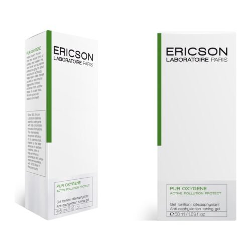 Ericson Laboratoire Pur Oxygene Anti-Asphyxiation Toning Gel tonizuojamasis veido gelis, 50 ml