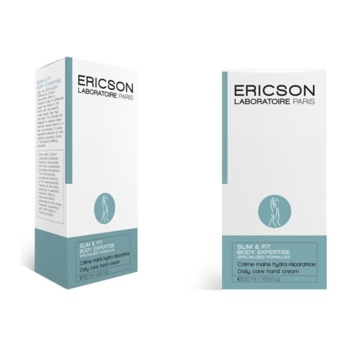 Ericson Laboratoire Slim & Fit Body Expertise Daily Care Hand Cream kasdienis rankų kremas, 50 ml