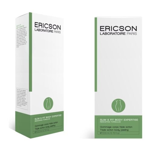 Ericson Laboratoire Slim & Fit Body Expertise Triple Action Body Peeling trigubo poveikio šveitiklis, 200 ml