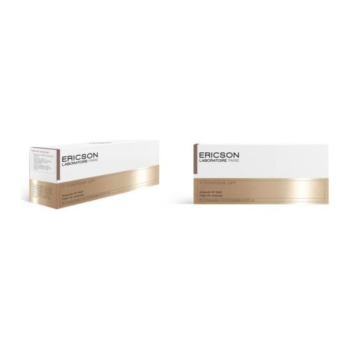 Ericson Laboratoire V-Contour Lift Flash-Lift Ampoule greito poveikio odą pakeliančios ampulės, 5 x 1 ml
