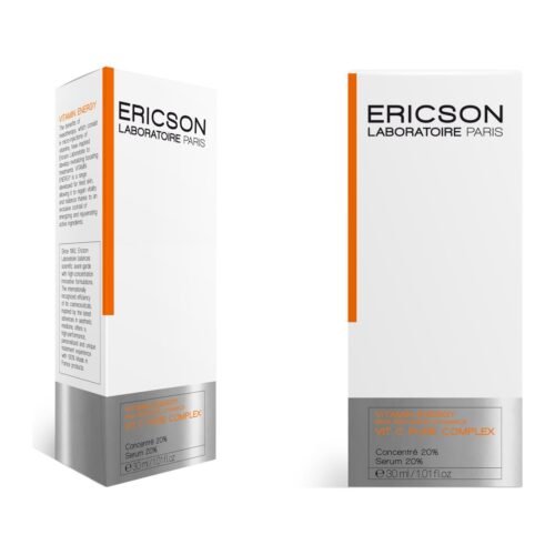 Ericson Laboratoire Vitamin Energy Vit C Pure Complex veido serumas su gryno vitamino C kompleksu, 30 ml