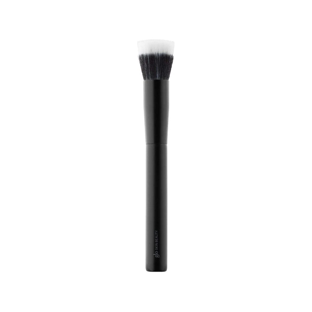 Glo Skin Beauty 203 Dual Fiber Cheek Brush dviejų tipų šerelių šepetėlis skruostams Glo Skin Beauty 203 Dual Fiber Cheek Brush dviejų tipų šerelių šepetėlis skruostams