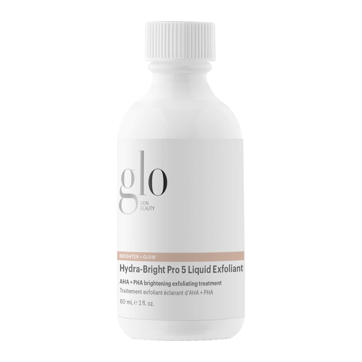 Glo Skin Beauty Brighten+Glow Hydra-Bright Pro 5 Liquid Exfoliant skystas šveitiklis, 60 ml Glo Skin Beauty Brighten+Glow Hydra-Bright Pro 5 Liquid Exfoliant skystas šveitiklis, 60 ml