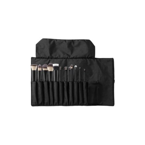 Glo Skin Beauty Brush Roll (Filled) susukamas makiažo šepetėlių rinkinys