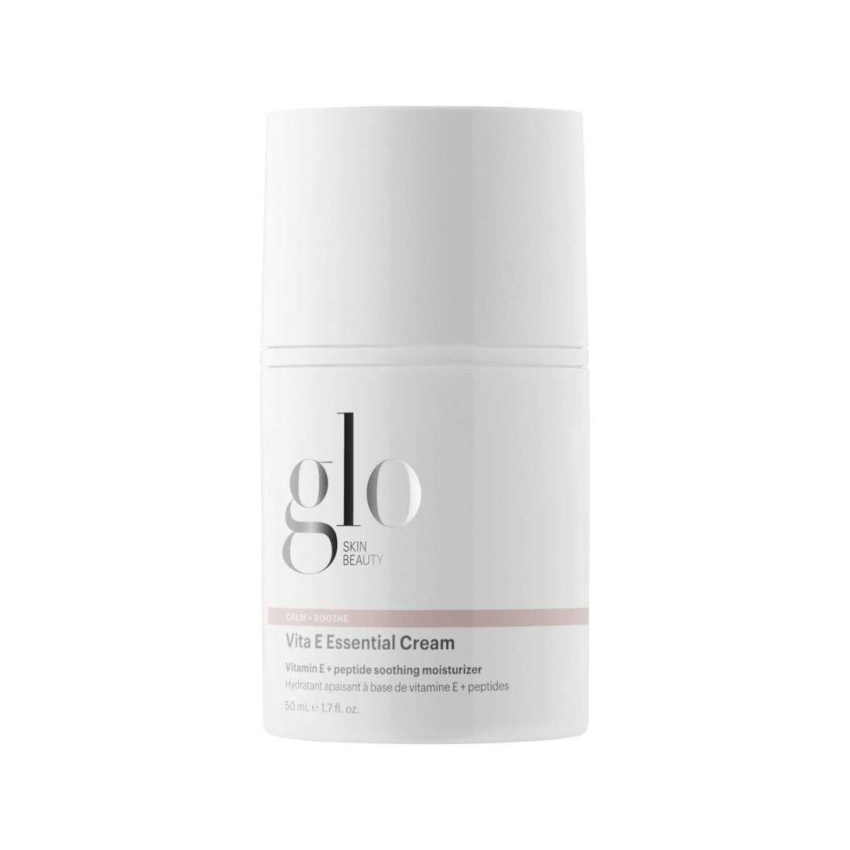 Glo Skin Beauty Calm+Soothe Vita E Essential Cream drėkinamasis raminamasis kremas su vitaminu E, 50 ml Glo Skin Beauty Calm+Soothe Vita E Essential Cream drėkinamasis raminamasis kremas su vitaminu E, 50 ml