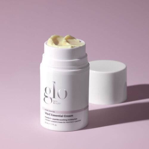 Glo Skin Beauty Calm+Soothe Vita E Essential Cream drėkinamasis raminamasis kremas su vitaminu E, 50 ml