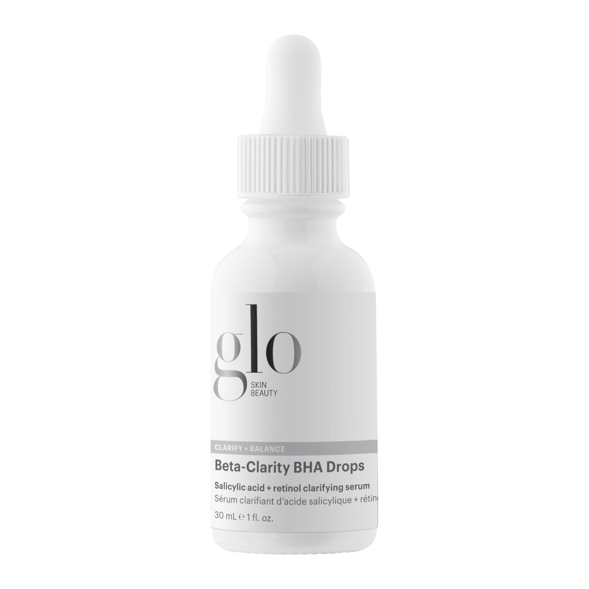 Glo Skin Beauty Clarify+Balance Beta-Clarity BHA Drops valomasis serumas su BHA, 30 ml Glo Skin Beauty Clarify+Balance Beta-Clarity BHA Drops valomasis serumas su BHA, 30 ml