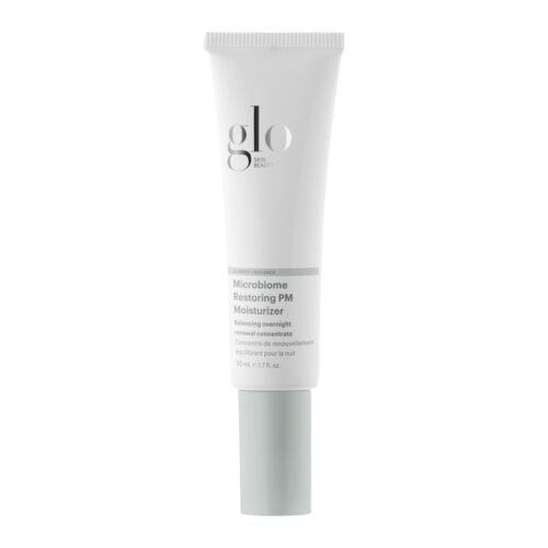 Glo Skin Beauty Clarify+Balance Microbiome Restoring PM Moisturizer naktinis drėkiklis, 50 ml