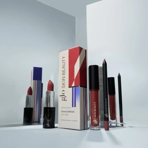 Glo Skin Beauty Drama Defined Lip Trio išraiškingas lūpų makiažo rinkinys