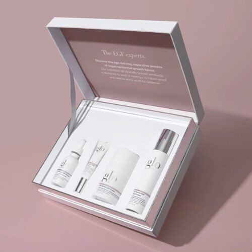 Glo Skin Beauty EGF Age-Defying Collection odos jaunatviškumą puoselėjantis rinkinys