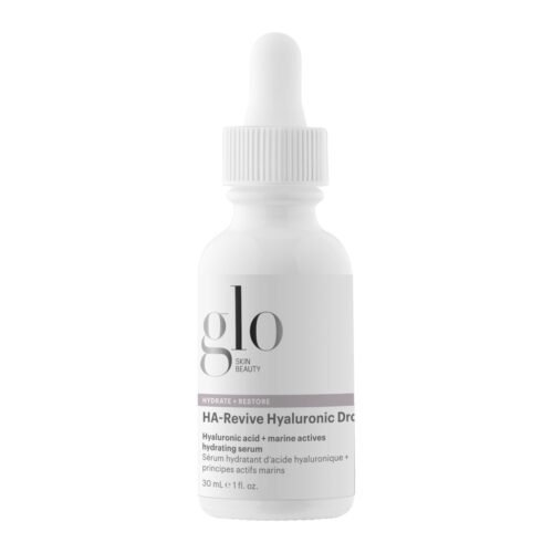 Glo Skin Beauty Hydrate+Restore HA-Revive Hyaluronic Drops hialurono rūgšties serumas, 30 ml